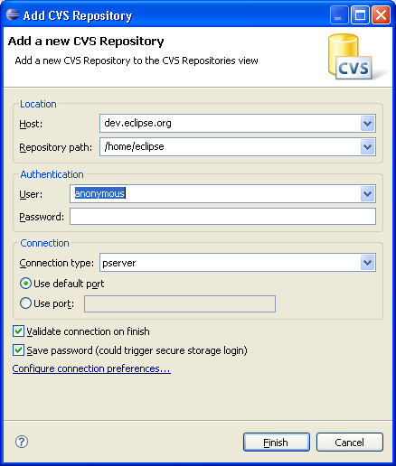 Repositories View